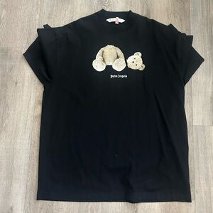 Palm Angels Black Bear Loose T-Shirt